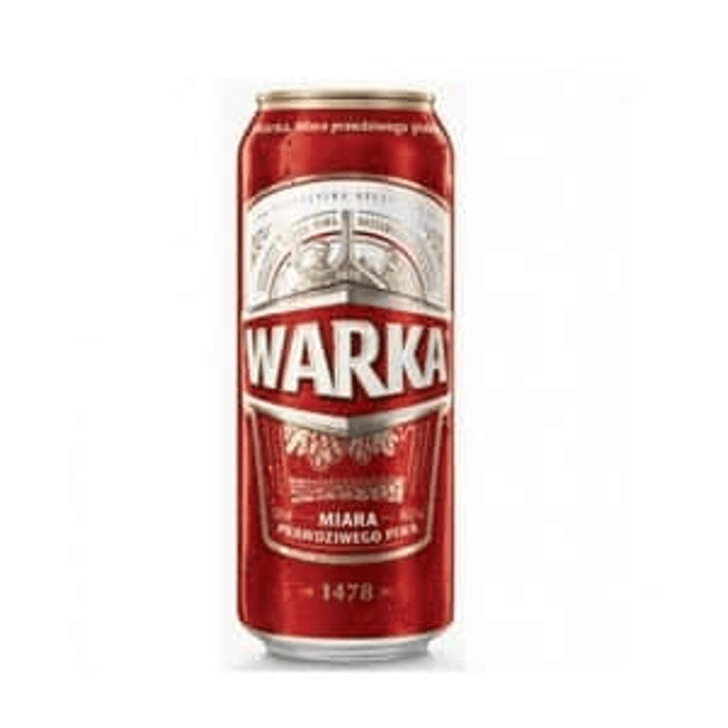 WARKA ROOD 24X50CL BLIK