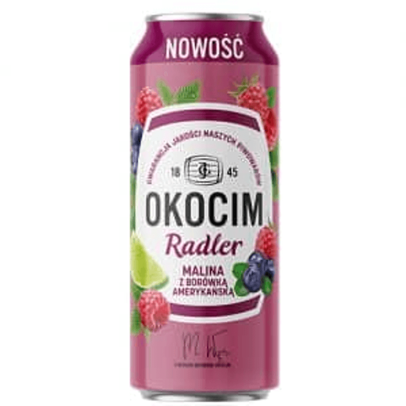 OKOCIM MALINA 4.5%24X50CL BLIK