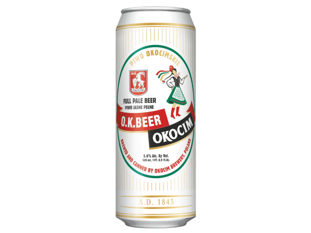 OKOCIM O.K BEER 24X50CL BLIK