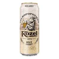 KOZEL BILY LEHKY 24X50CL BLIK