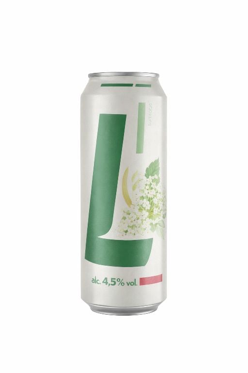 LECH ELDERFLOWER LEMON 4% 24X50CL BLIK