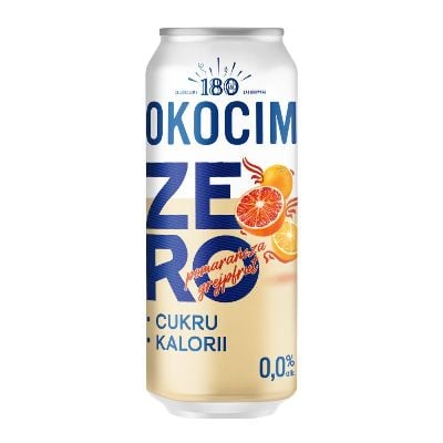 OKOCIM POMARAN GREYP 0% 24X50CL BLIK