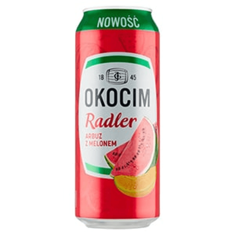 OKOCIM RADLER WATERMELON 24X50CL BLIK