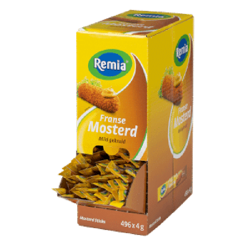 REMIA MOSTERDZAKJES 496X4GR