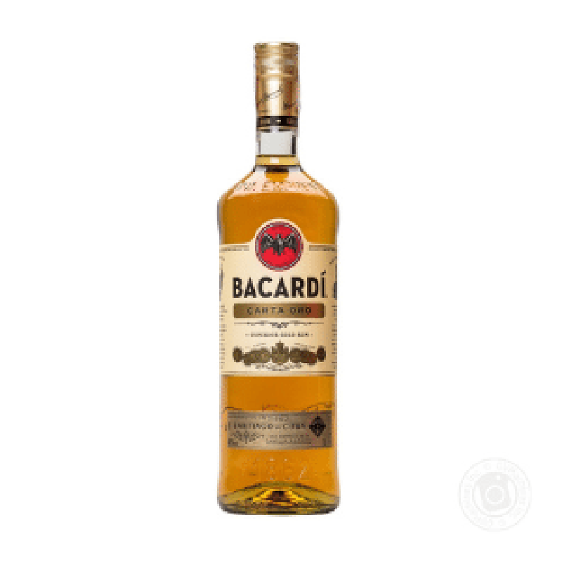 BACARDI CARTA ORO 40% 1L
