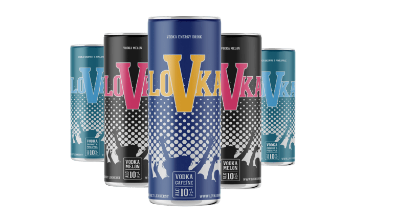 Lovka Energy Drink met Vodka
